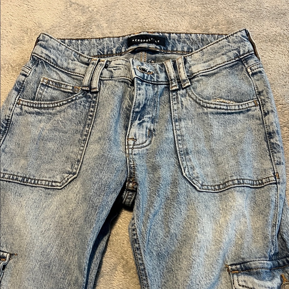 Aeropostale Faded Blue Denim Jeans 2R